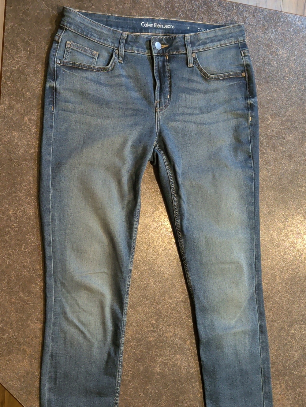 Calvin Klein. Curvy Skinny. Size 8